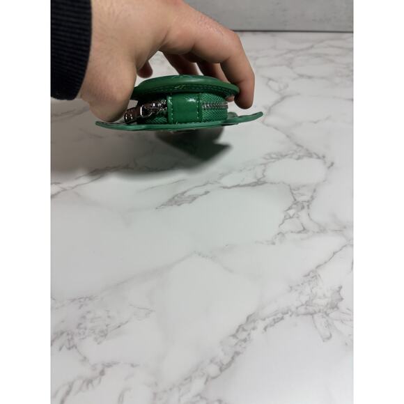 Louis Vuitton Green Monogram Frog Bag Charm Key Holder Zip Coin Pouch - Picture 2 of 2